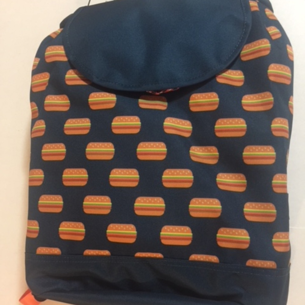 NWT Dabney Lee Hamburger Delight Backpack